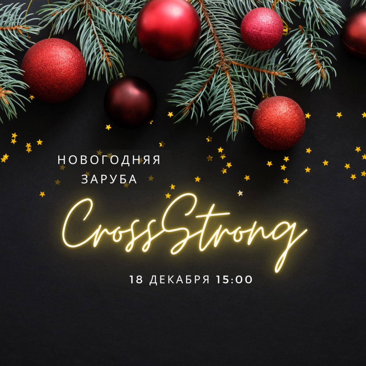 Приглашаем на Новогоднюю Зарубу CrossStrong!